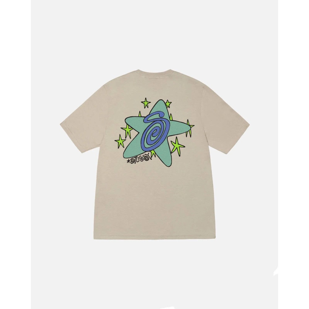 Stussy GALAXY TEE - Khaki